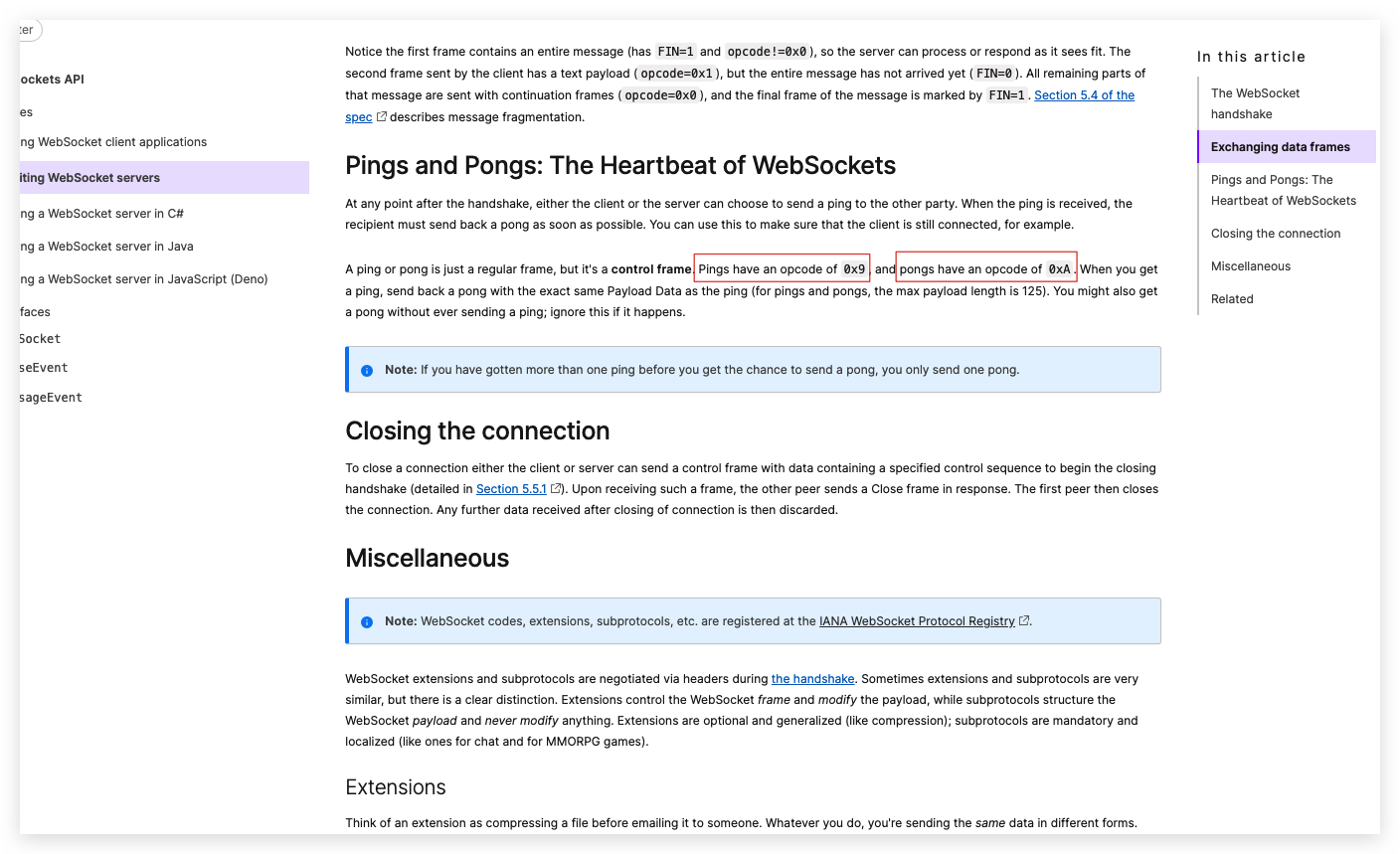 Webscocket pong 包 php 踩坑实例