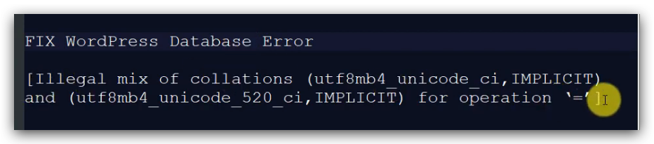 解决 MySQL 中的字符集冲突问题：Illegal mix of collations
